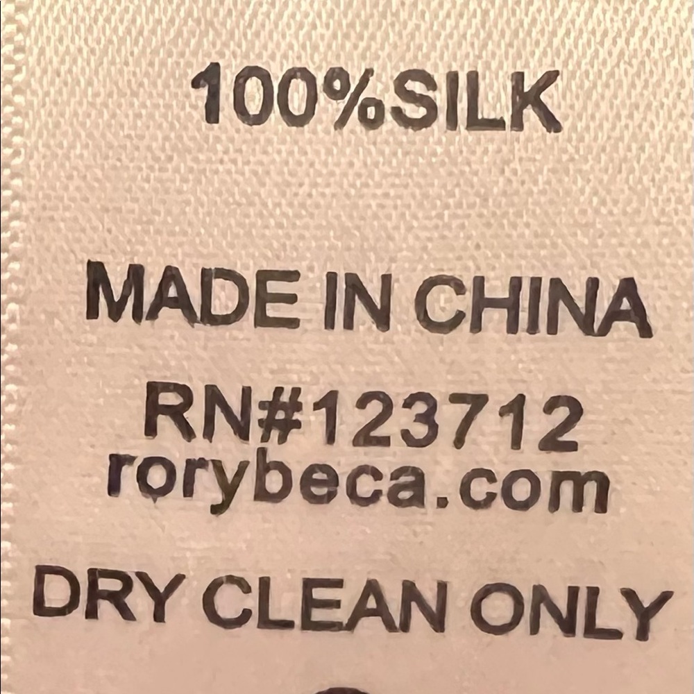 Rory Beca Python Silk Top Front-Tie - image 4